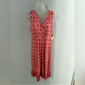 St John’s Bay • Printed Sleeveless Dress